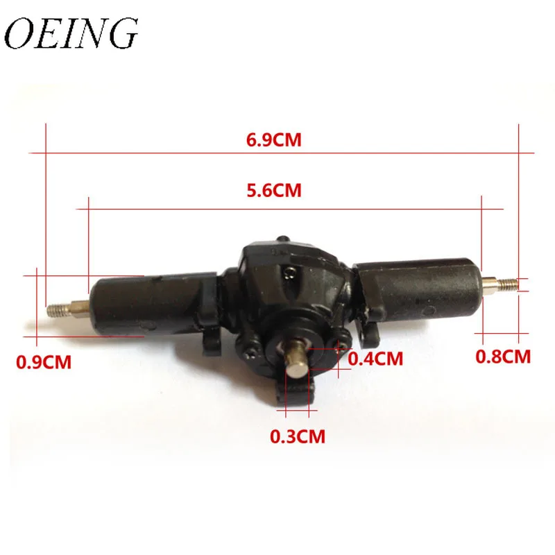 Orlandoo Hunter Miniature Front Middle Rear Axle For 1/35 DIY Orlandoo Hunter Model Tractor Dump Truck Upgrade Parts