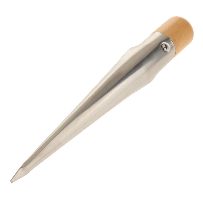 High Quality Wood Handle Splicing Spike for Rope Wire 170/280/390mm Stainless Steel Wire Organizer for Boat