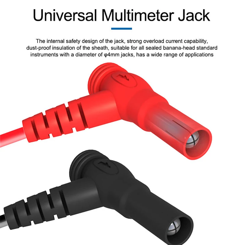 Senar Pena Multimeter Jarum Emas Baja Tahan Karat Universal SS-024A untuk Alat Perbaikan Pengukuran Ujung Kawat Tester Multi Meter