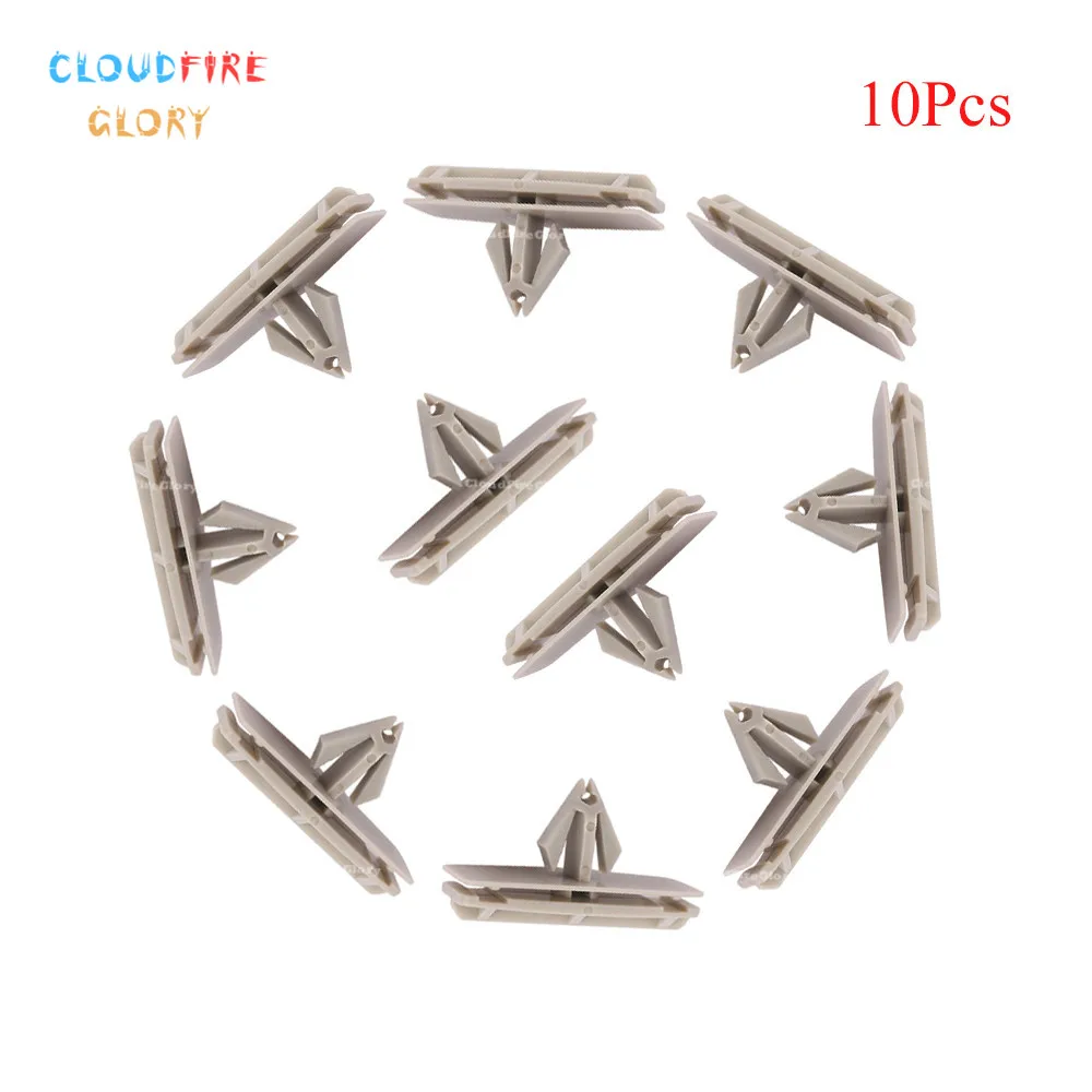 

CloudFireGlory 10Pcs Fender Flare Moulding Clip 55156447AA For Chrysler Sebring For Jeep Liberty 2002-2012 Wrangler 2002-2013