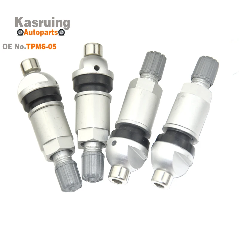 4PCS/Set TPMS Tire Valves for Audi Alloy Tubeless Valve Tyre Pressure Monitoring System Sensor