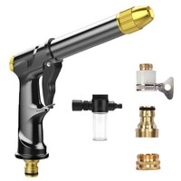 Portable High-pressure Water Gun For Cleaning Car Wash Machine Garden Watering Hose Nozzle Sprinkler Foam Water Gun dropshipping