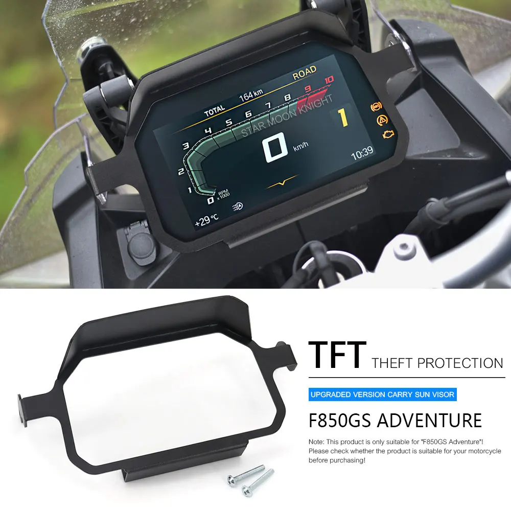 

TFT Theft Protection For BMW F850GS F850 GS F 850 GS 850GS 2021 Adventure ADV Motorcycle Accessories Meter Frame Protector Guard