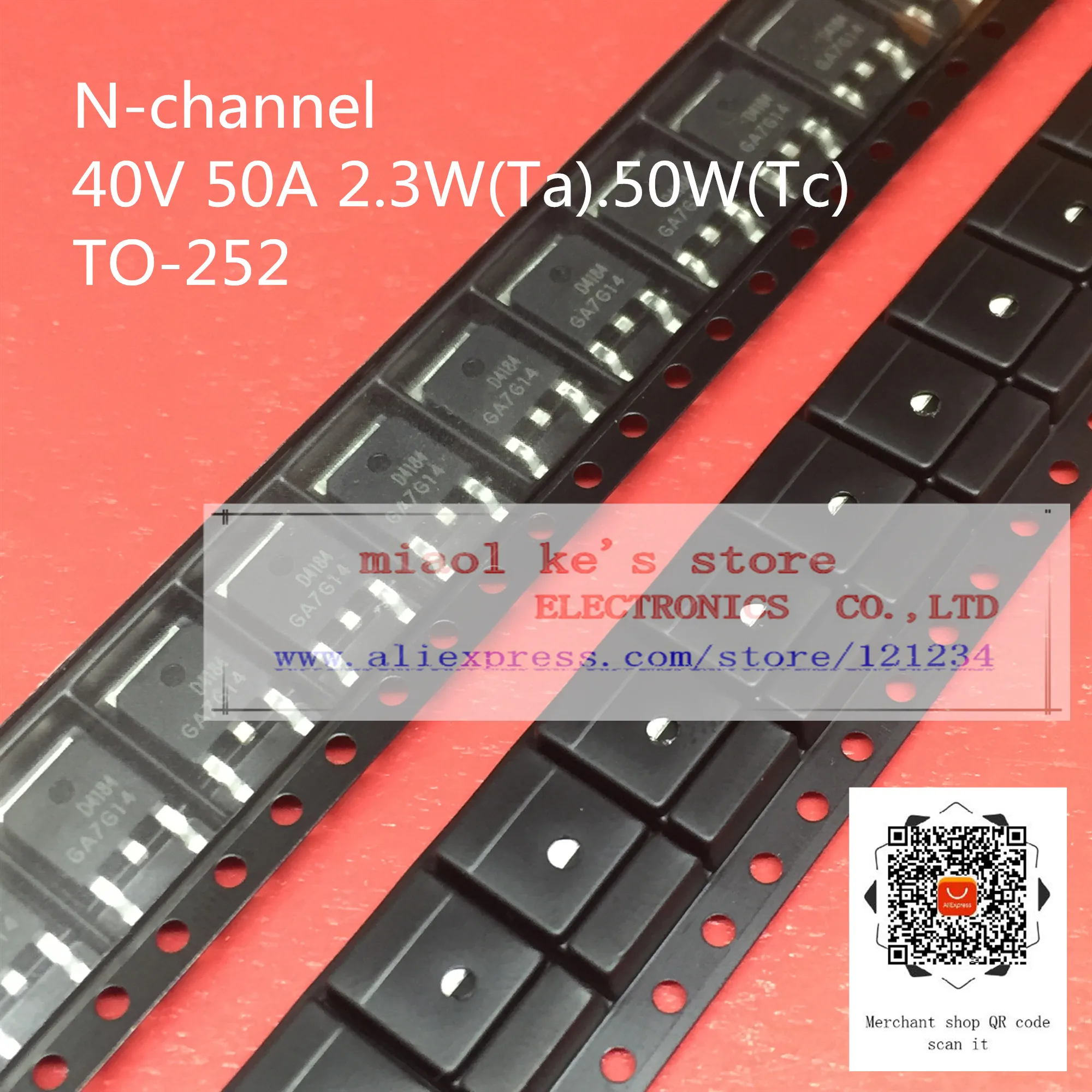 [ 10pcs ]100%New Original: AOD2810 AOD4132 AOD4132L AOD4184 AOD4184A AOD4185 AOD4185L AOD5N50 AOD5N50M AOD9N40