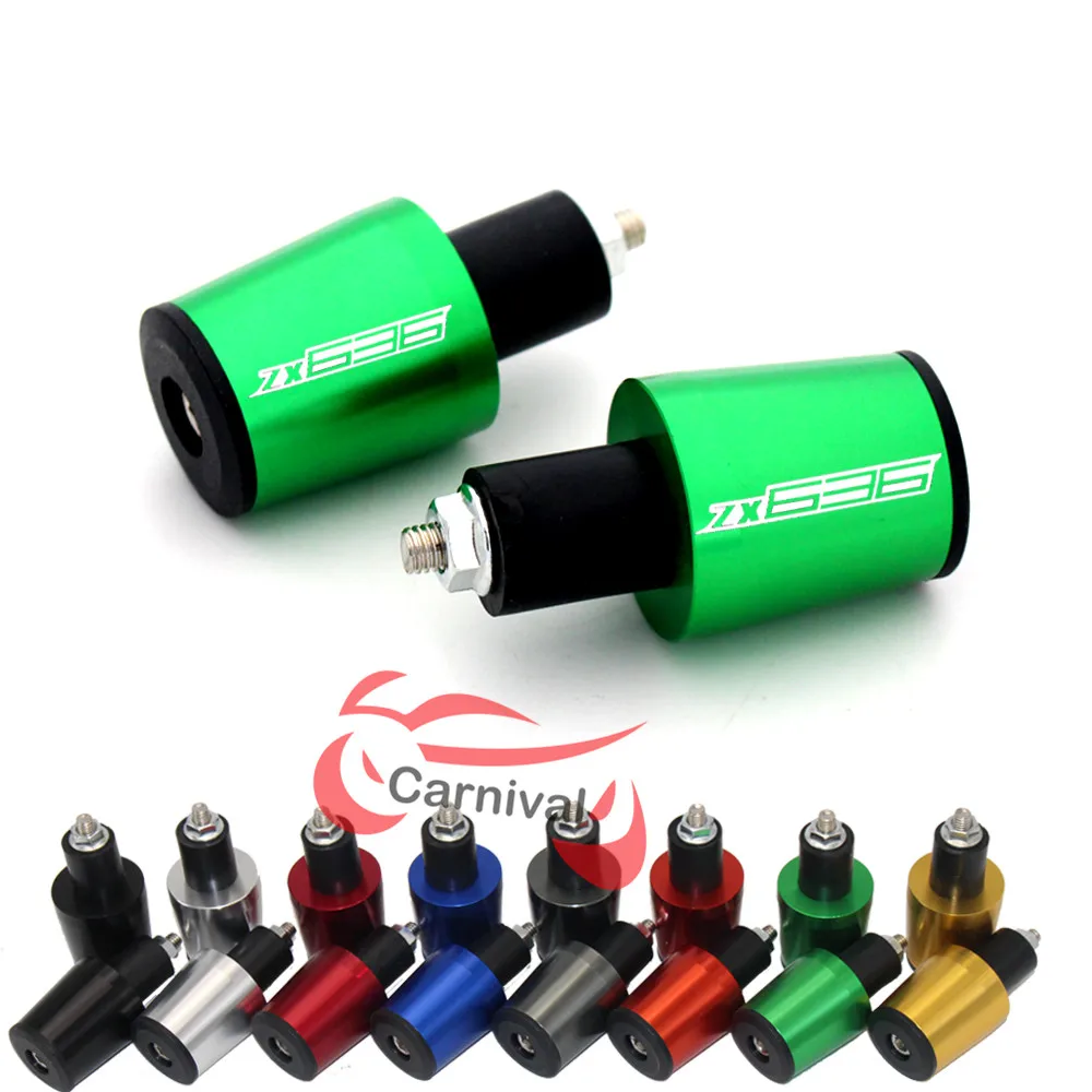 

22MM CNC handlebar plugs, handle bar end caps for Kawasaki Ninja ZX6R 636 zx6rrr ZX 6R ZX 6rrr 2005, 2006