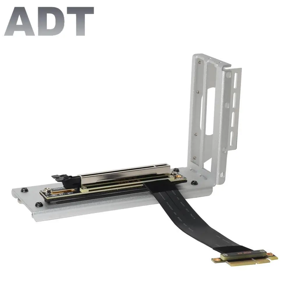 PCI Express PCIe 3.0 x4 to x16 Extension Cable 32G/bps PCI-E 4x 16x GTX1080Ti Graphics SSD Bracket Graphics Card Vertical Holder