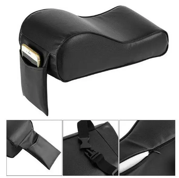 

Universal Car Center Console Arm Rest Cover Seat Box Pad PU Leather Armrest Mat storage bag