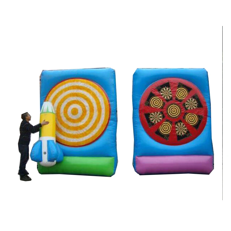 Customized New Design Inflatable Soccer Dart Board Giant Inflatable Sports Outdoor Play