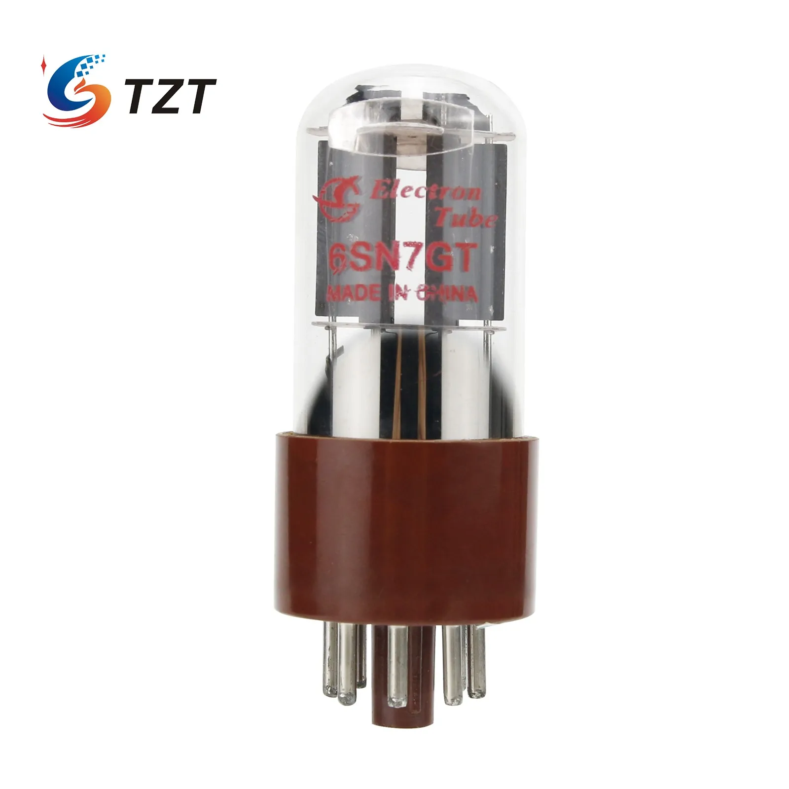 

TZT Shuguang 6SN7GT Vacuum Tube Electron Tube Replacement For 6N8P-J 6H8C CV181-Z 6N8P-T Amplifier DIY