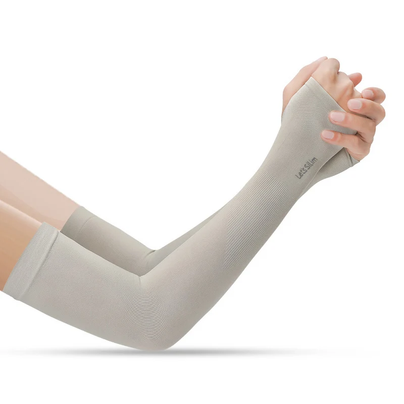 2 stücke Ultra Dünne Arm Wärmer Ärmeln Sport Sonne UV Schutz Licht Manguito Ciclismo Kühlung Laufen Angeln Radfahren Männer Frauen – Detail 9