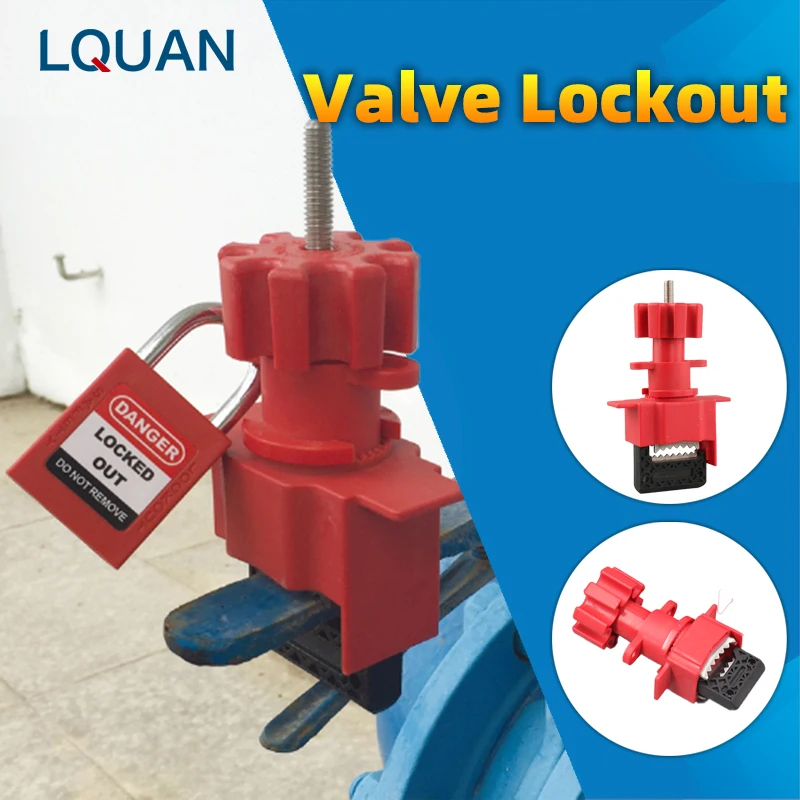 Universal Butterfly Valve Lockout Safety Valve Lockout Device Lockout Tagout