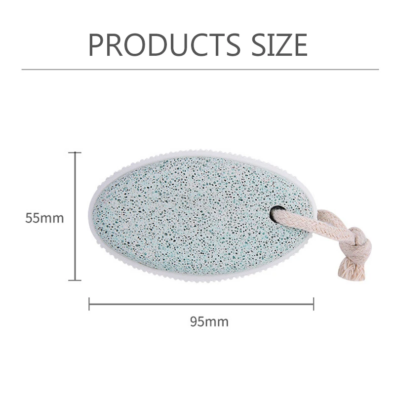 Foot Care Stone File Exfoliating Lava Natural Volcanic Stone Tank Foot Massage Pumice Exfoliates Calluses Foot Skin Care Tool