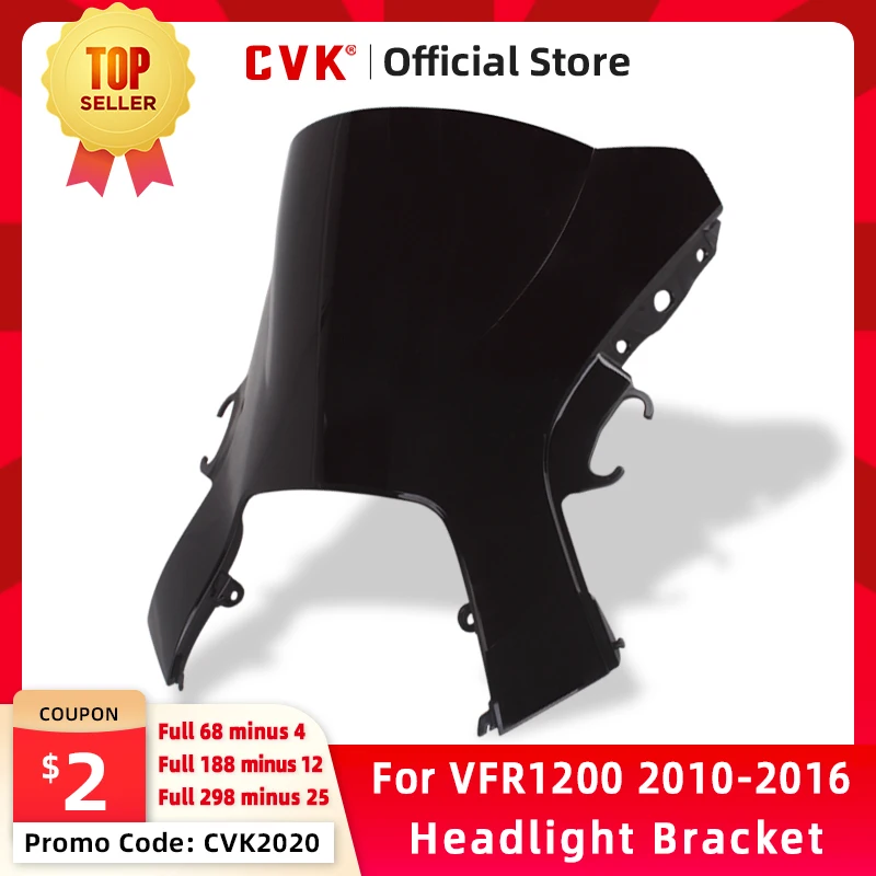 CVK Motorcycle Windshield Spoiler Windscreen Air Wind Deflector For HONDA VFR1200 2010 2011 2012 2013 2014 2015 2016 VFR 1200