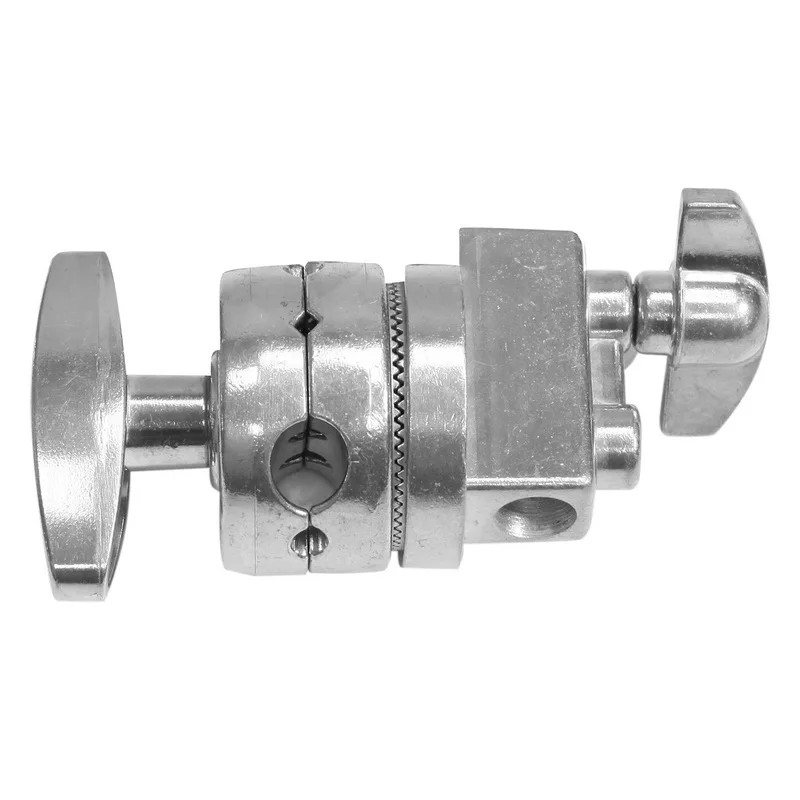 Сверхмощная подставка для видеосъемки из нержавеющей стали для осветительной стойки Серебристая подставка для осветительной стойки