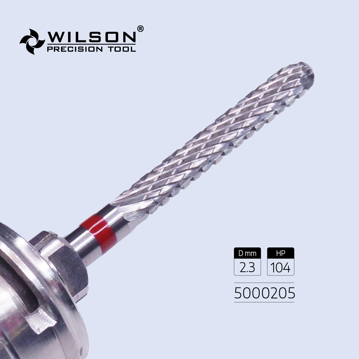 WilsonDental Burs 5000205-ISO 145 140  023 Tungsten Carbide Dental Burs for trimming Metal/Acrylic