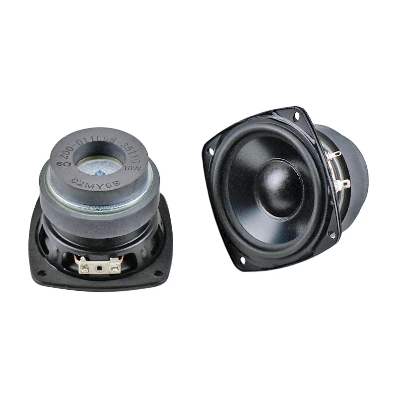 Imagem -04 - Ghxamp-cone de Alumínio Midrange Woofer Louspeaker Longo Curso Ímã Duplo Alto-falante Mid-bass High-end 3.5 Par