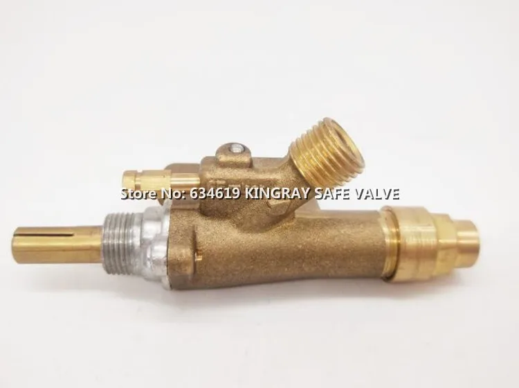 Gas Grill Griddle Flameout Protection Safety Valve, Steaming Cabinet Stopcock, Copper Valve, Oven Switch Cock