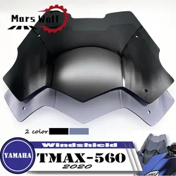Motorcycle Sports Touring Racing Windshield WindScreen Wind Deflector Visor Viser Fits For TMAX 560 T-max560 2020 TMAX560 '20-21