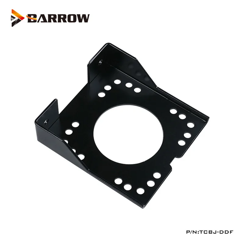 Barrow DDC Pump Bracket Computer Case Pump Holder M4 Screws Match Bracket 12cm/14cm Fan Radiator,TCBJ-DDF