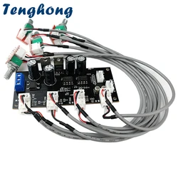 Tenghong NE5532 Operationsverstärker Ton Bord Höhen Bass Mitten Einstellung Board Dual Power Versorgung HIFI Vorverstärker DIY