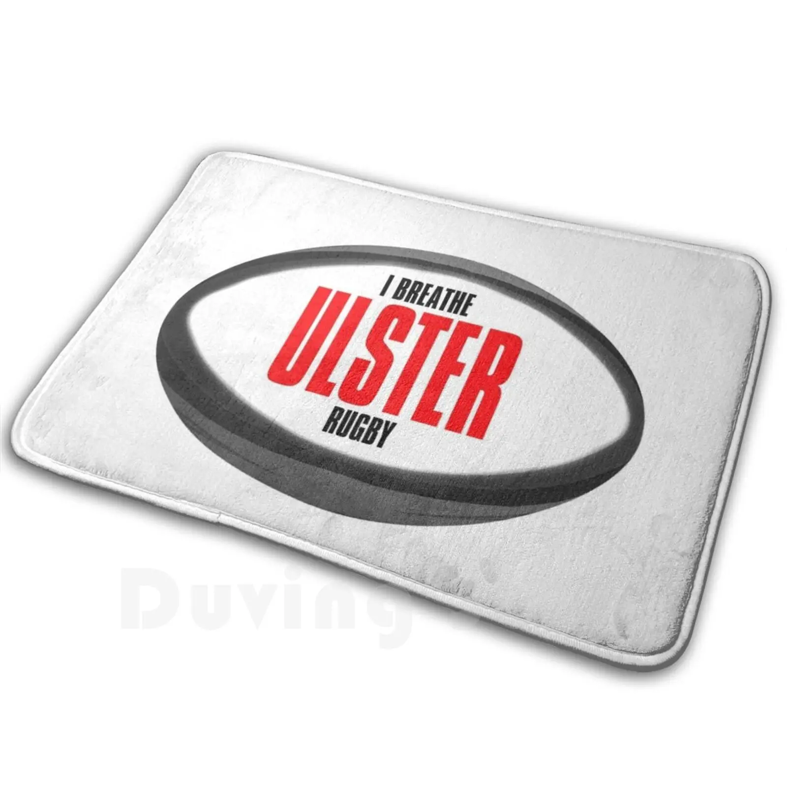 Ulster Rugby Soft Non-Slip Mat Rug Carpet Cushion Ulster Rugby Irish Rugby Rugby Union Rugby Fan Irfu Ireland Rugby