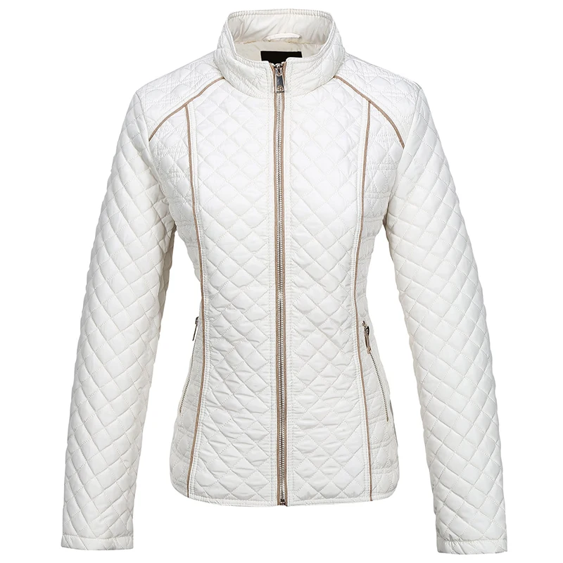 Giolshon 2022 Women Lightweight Padded Jackets Ultralight Quilted Coat Warm Autumn Winter Down Coats Light Vest Puffer Coat