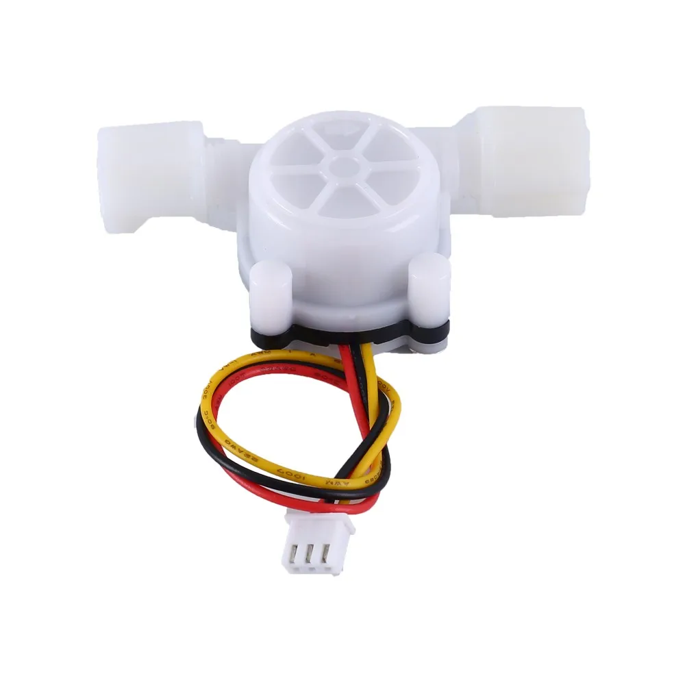 DC 5-18V 1/4 inch G1/4 Hall Water Flow Sensor Control Liquid Flow 0.8MPa Magnetic Sensor Switch 0.3-6L/min