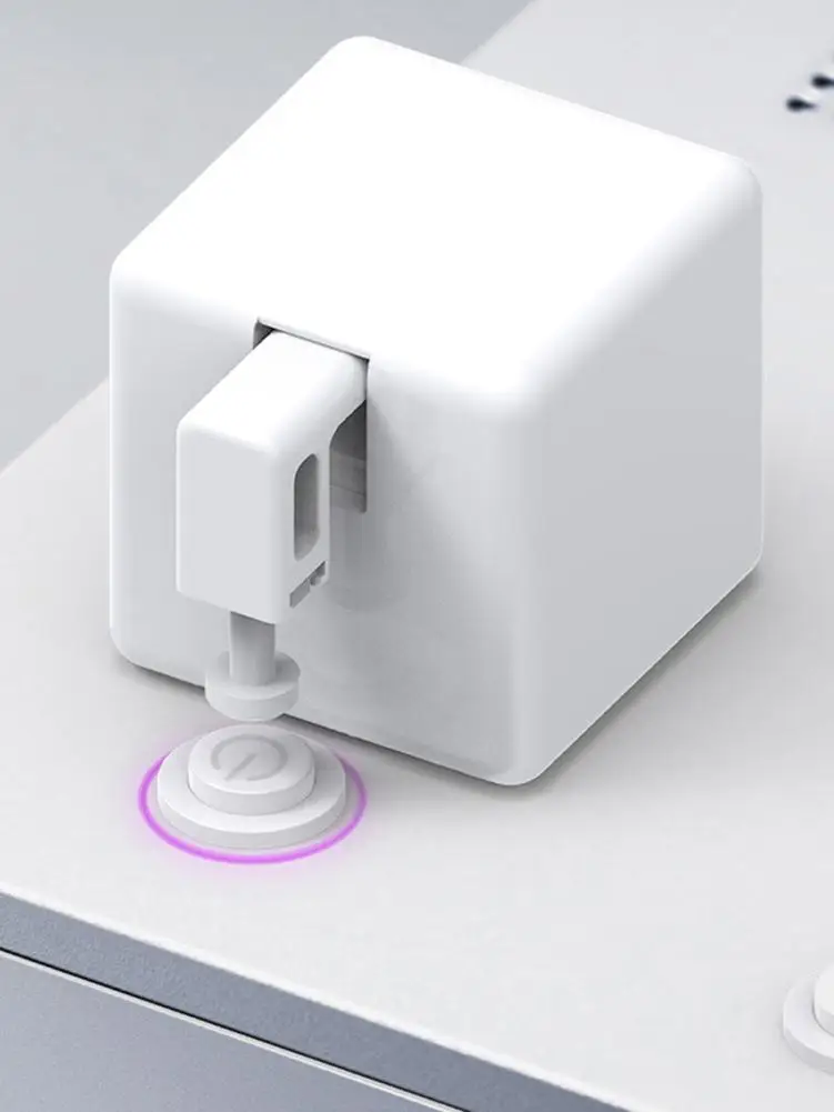 Đèn Thông Minh Nút Công Tắc Dụng Cụ Đẩy Bluetooth Không Dây Ứng Dụng/Hẹn Giờ Điều Khiển Nút Đẩy Thiết Bị Công Tắc Ngón Tay Robot Trợ Lý