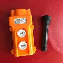 COB61 Waterproof hoist push button switch crane switch COB-61 pendant controller