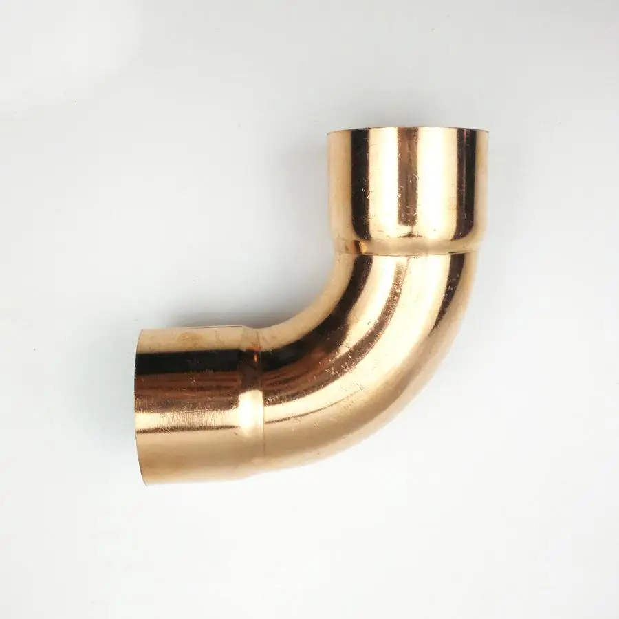 

32mm Inner Dia Copper 90 Elbow Long Radius Scoket Weld End Feed Coupler Plumbing Fitting Water Gas Oil