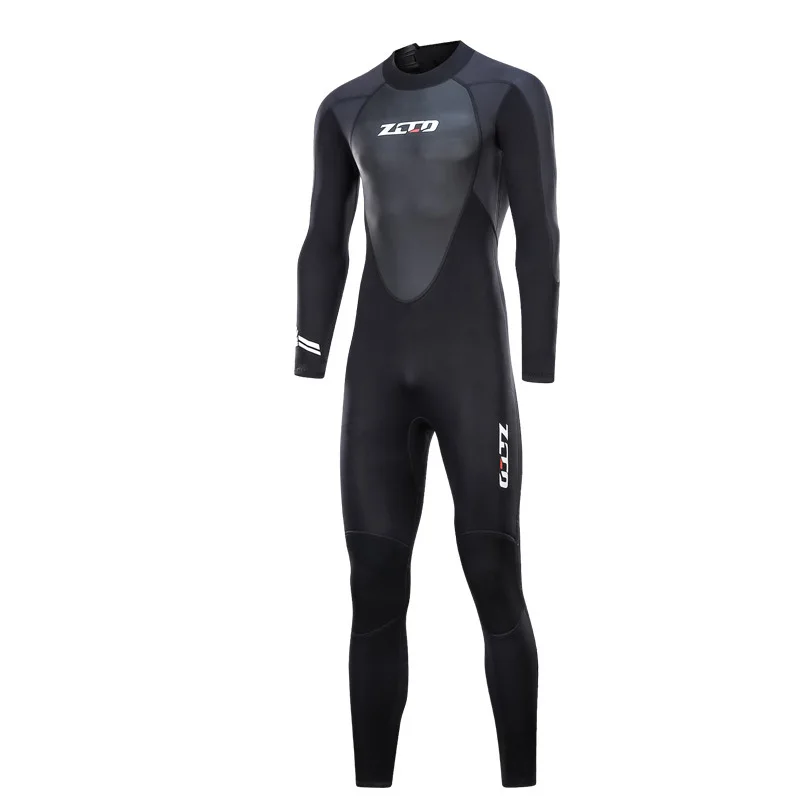 3MM Neoprene Wetsuit Men Women Scuba Diving Suit Deepwater Spearfishing Snorkeling Surfing One Piece Set Winter Thermal Swimsuit
