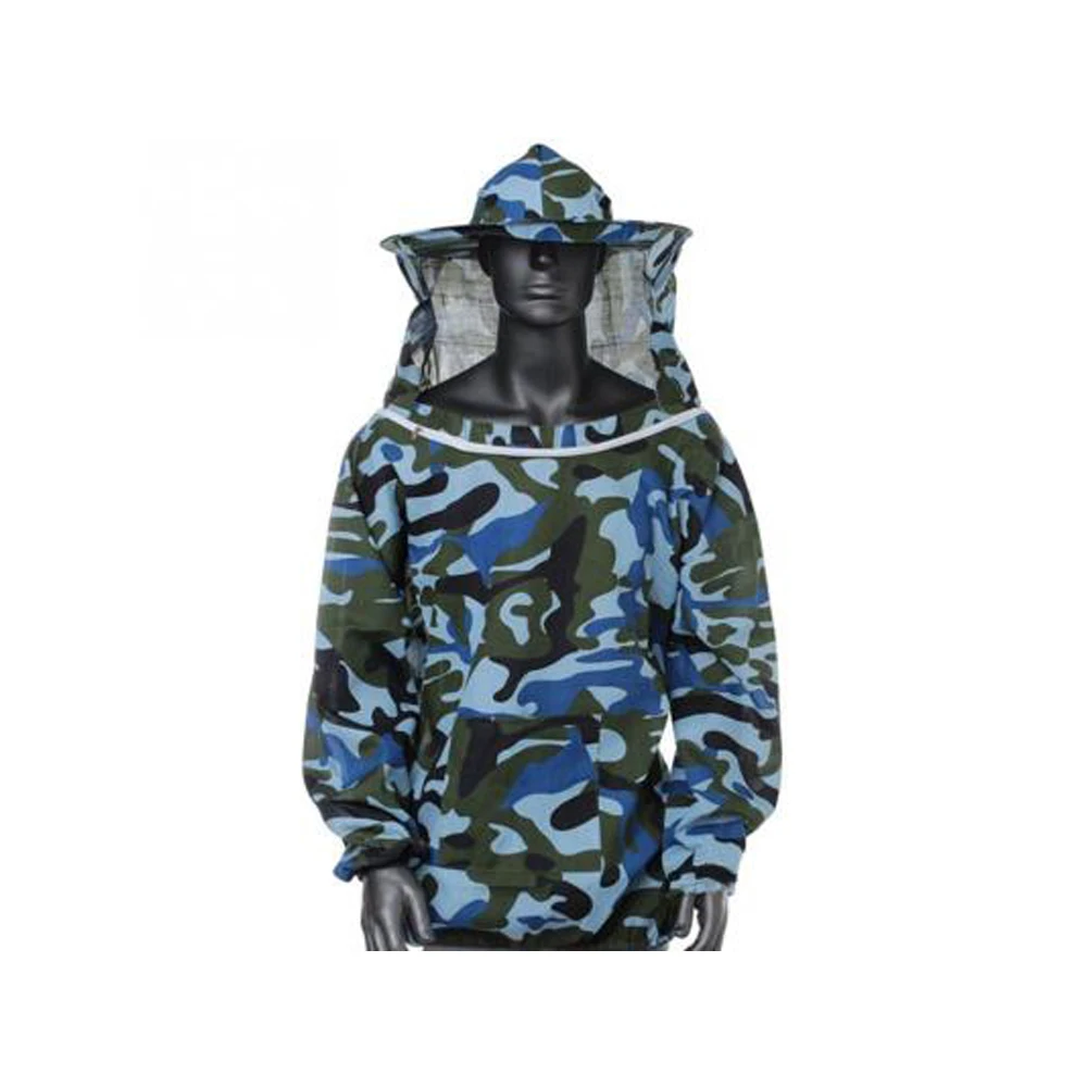Beekeeping Protective Jacket Farm Smock Suit Bee Keeping Sleeve Hat Equip Suit Keeping Beekeeper Clothes Veil Breathable Dress view 6