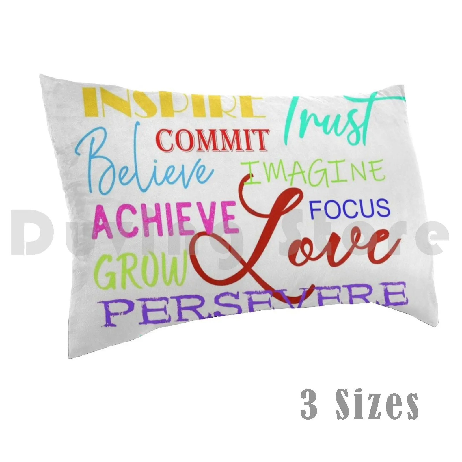 

Вдохновляющие позитивные слова, подушка, Фотопечать 35x5 0, искусственное вдохновение