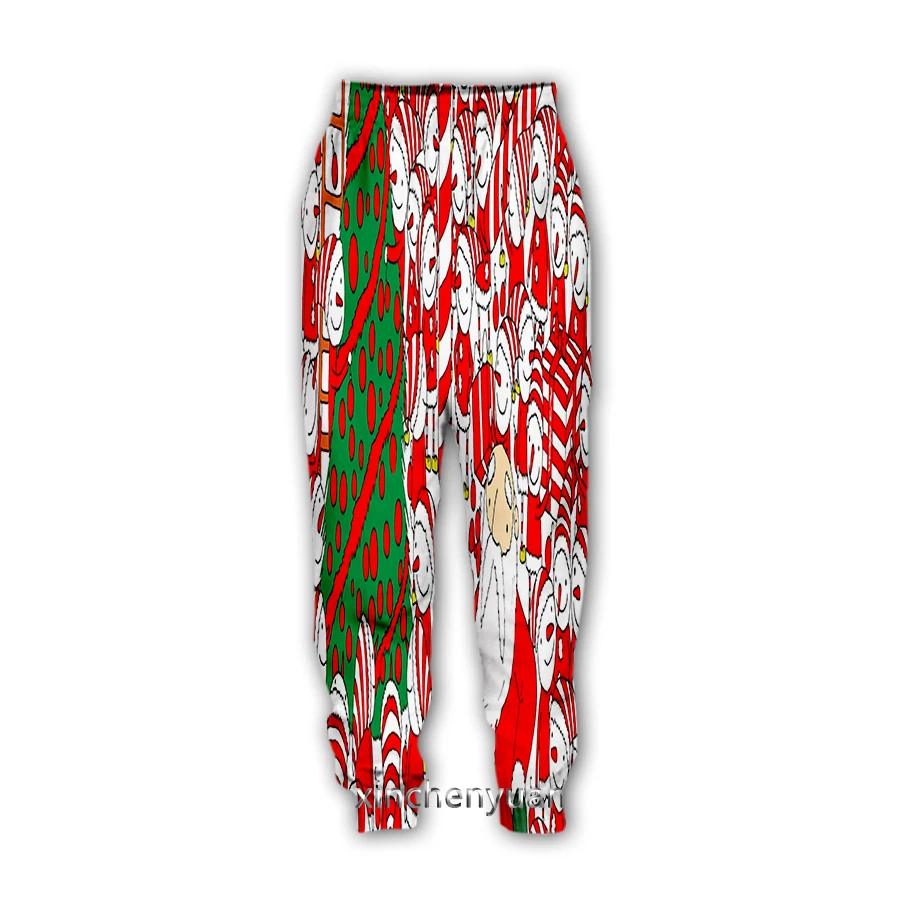 xinchenyuan 3D Men/Women's Christmas Theme Print-Casual Pants Sweatpants Straight Pants Sweatpants Jogging Pants Trousers K89