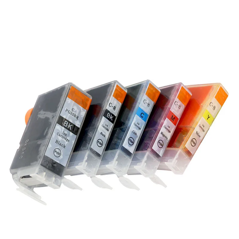 Compatible ink cartridge outlets PGI-5 CLI-8 PGI5 CLI8 for CANONs PIXMA IP3000 iP4200 iP4300 iP4500 MP500 iP5200