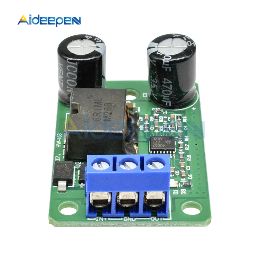 24V/12V To 5V/5A 25W DC-DC Buck Step Down Power Supply Module Synchronous Rectification Power Converter Replace 055L LM2596