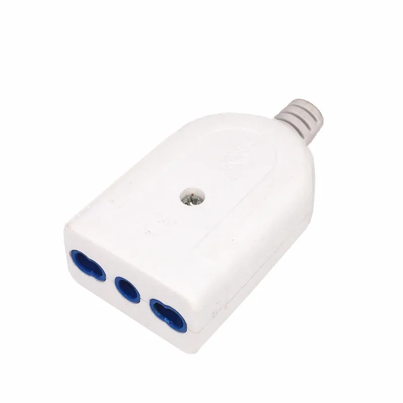 Italian standard 10A 16A small Italian power plug male socket female socket 3 round pin Converter Adaptor detachable Italy plug