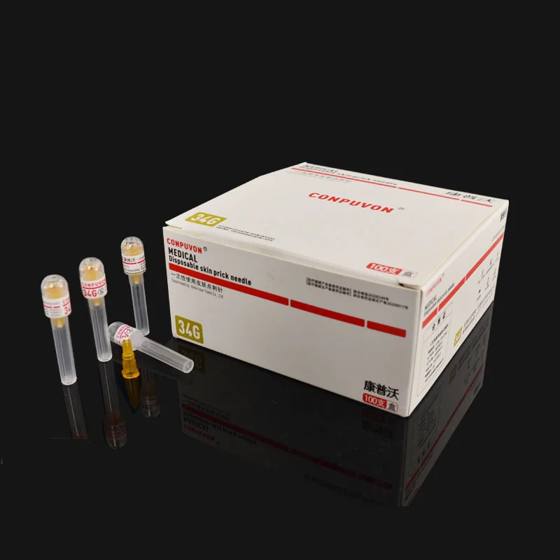 34G 1.5mm 4mm Needle Piercing Transparent Syringe Injection skin prick glue Clear Tip Cap ForPharmaceutical injection needle
