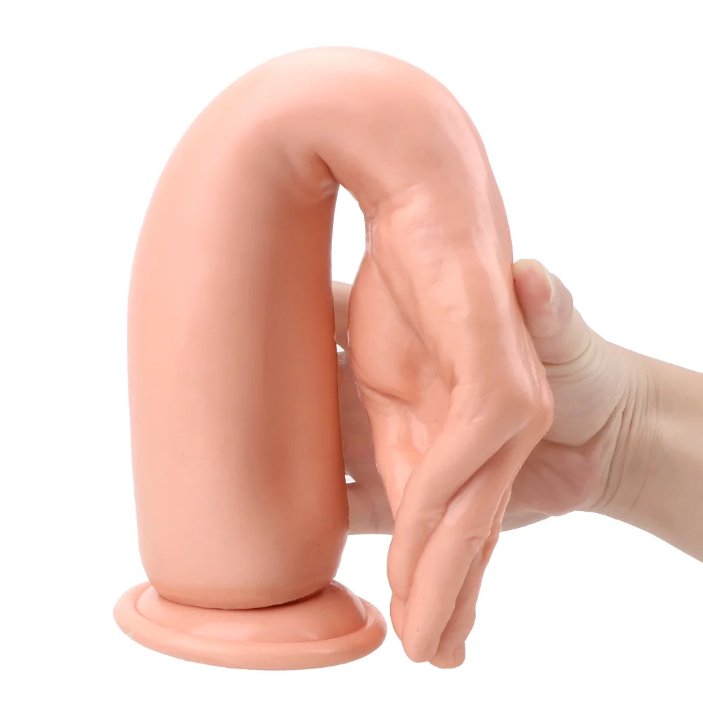 37cm Artificial Hands Butt Plug Anal Toys For Women Vaginal Dilator Men Anus Expander Big Dildos Female Masturbator Sex Products