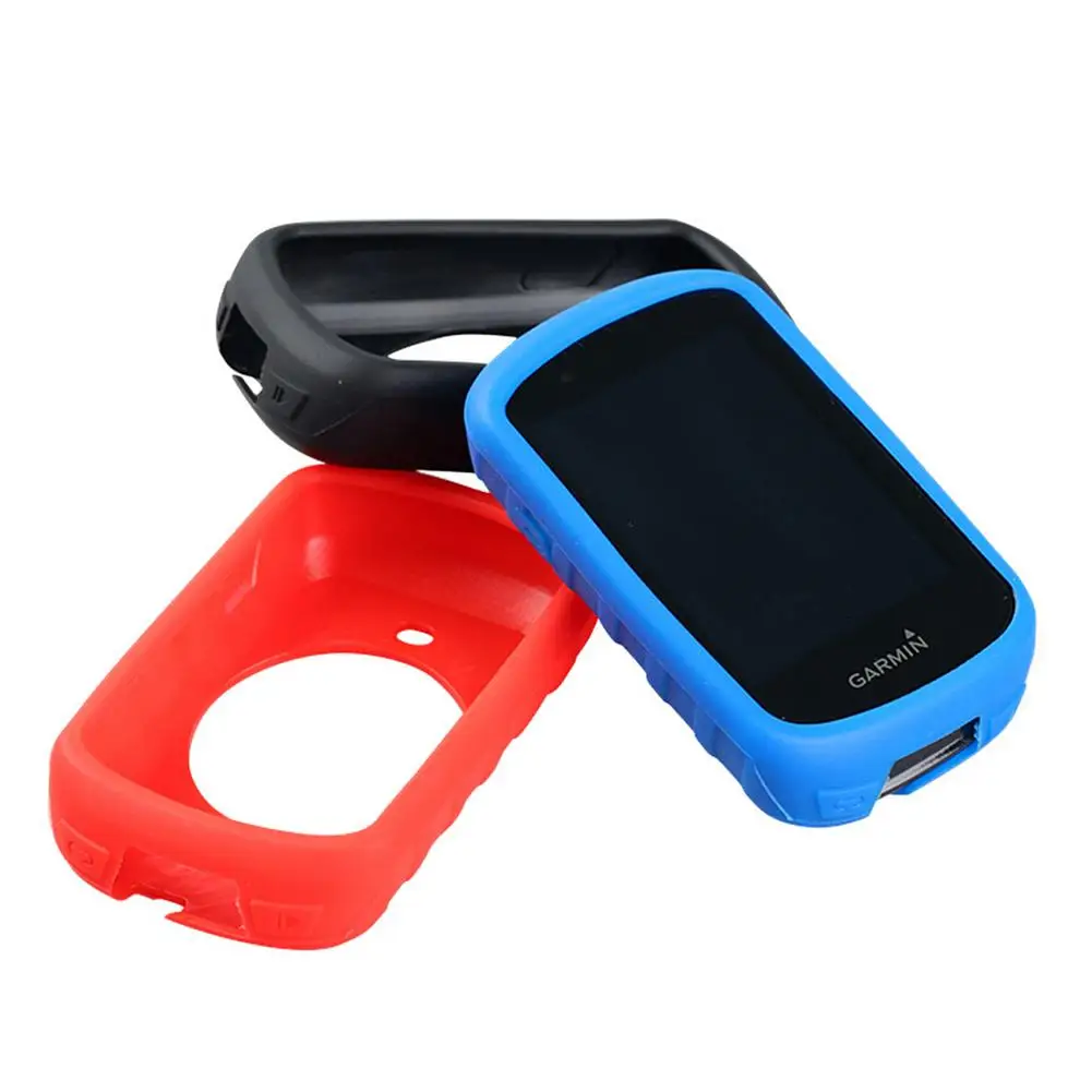 For Garmin Edge 830 Plus Smart Watch Silicone Protective Sleeve Anti Collision Bumper Protective Shell Cover Case For Edge 830