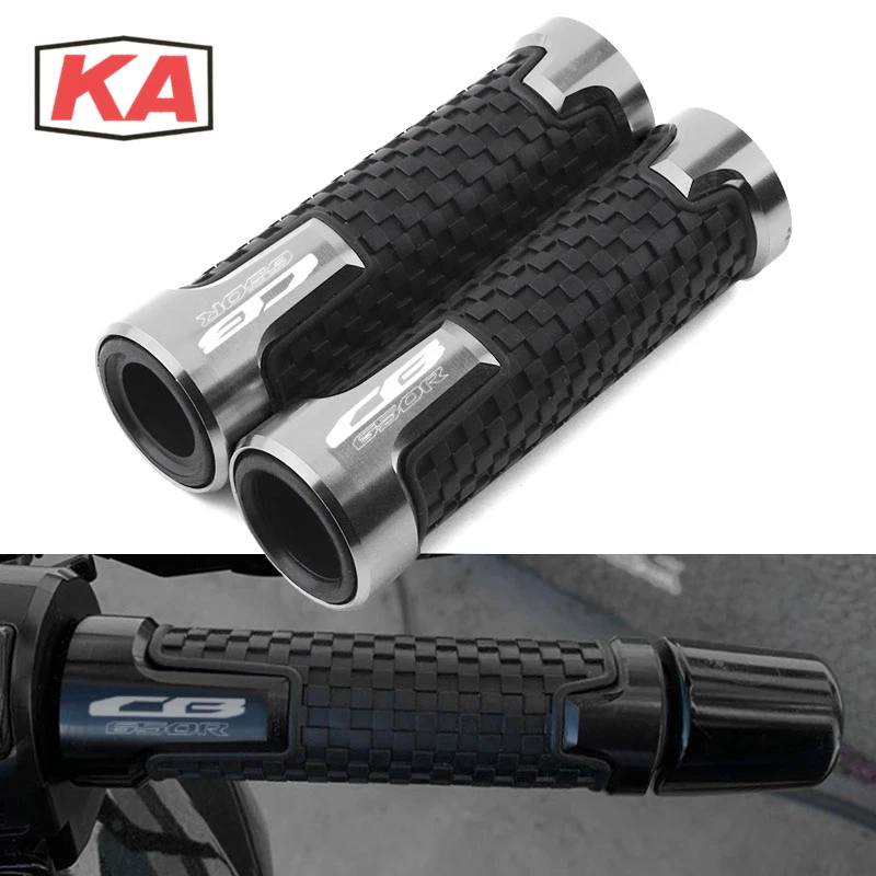 

Motorcycle handle grip Handlebar Grips Cover For HONDA CB650R CB 650R 2019-2020 Accessories With logo CB650R