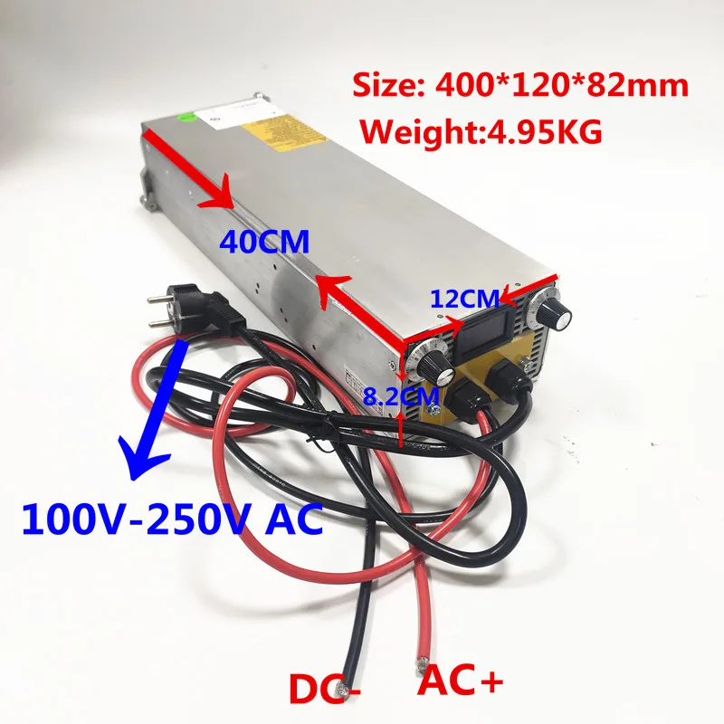 0-130V 1A-20A adjust fast charger 3.7V 4.2V 12V 24V 48V 60V 72V 84V 96V 120V lipo batterys 3A 5A 8A 10A 20A 30A 50A carregador