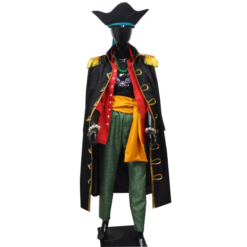 One Piece Blackbeard Marshall D Teach Cosplay Costume Cosplay Costume  full sets with accessories Customized