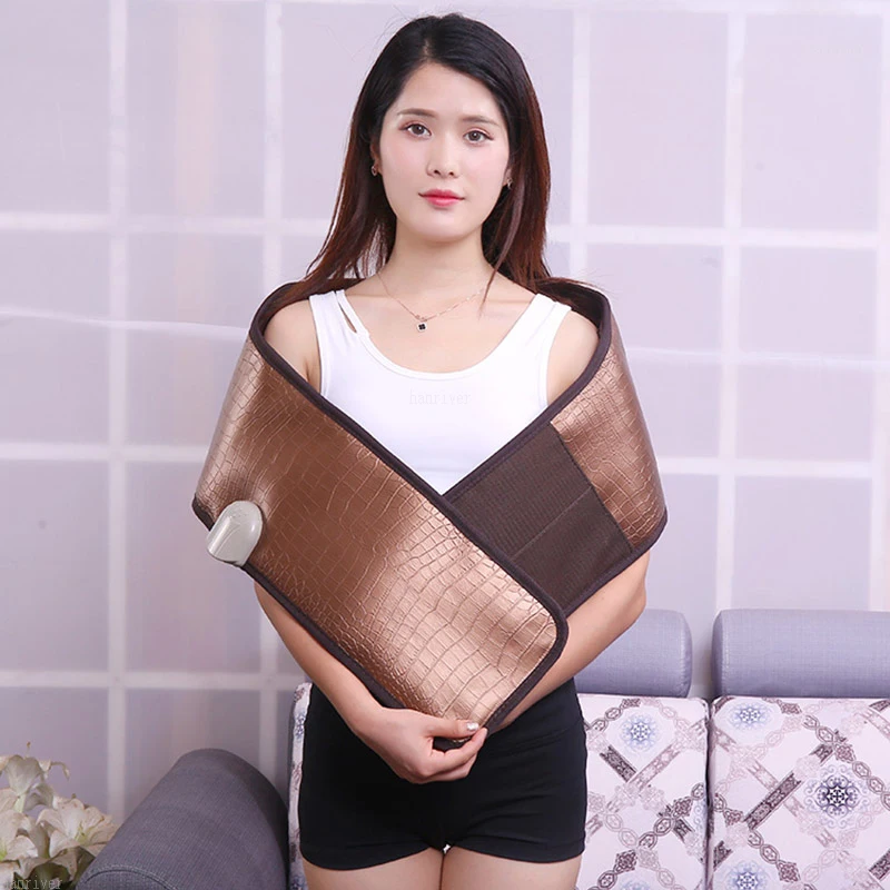 220VElectric heating germanium stone belt belt ms tomalin fever waist support warm stomach to ease the waist pain, dysmenorrhea