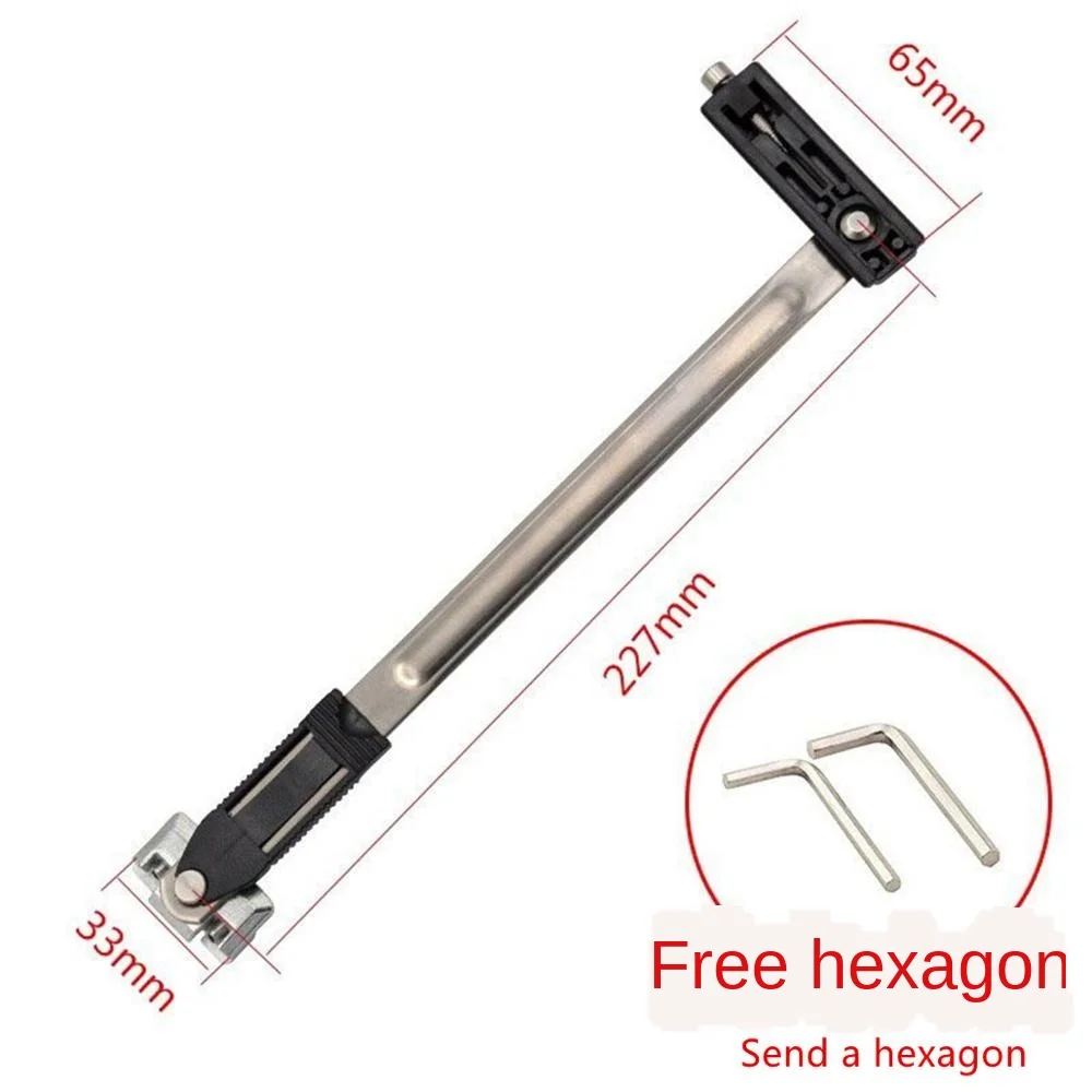 

Prevent window closing bracket windproof retainer window opening limit flat wind support punch-free connecting rod limiter