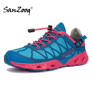 Outdoor Hiking Shoes Women Summer Trekking Tourism Camping Treking Buty Trekingowe Damskie Wandelschoenen Dames Upstream Water 1