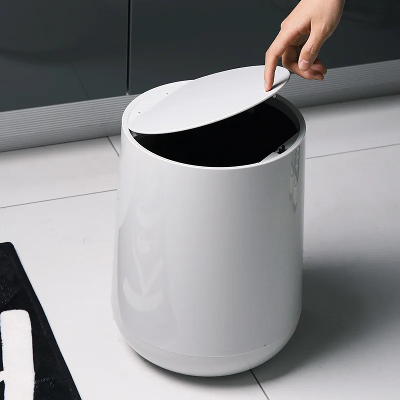 

Trash Cans For The Kitchen Bathroom Wc Garbage Classification Rubbish Bin Dustbin Bucket Press-Type Waste Bin Garbage Bucket