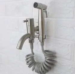Solid stainless steel Handheld Bidet ,Toilet Portable Bidet Shower Set With bidet sprayer and 3m PU Hose BD210