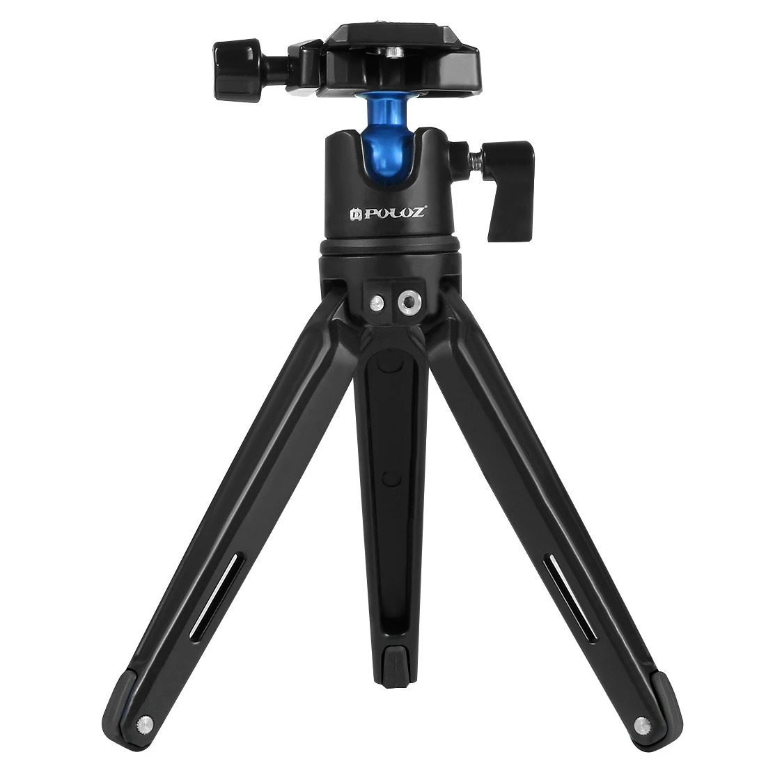 

PULUZ Pocket Mini Photography Tripod Desktop CameraTripod W/h 360"Ball Head Holder Mount Macro Monopod for Canon Nikon Sony DSLR