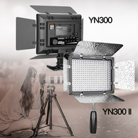 YONGNUO YN300 YN300II Dimmable 5600K Camera Shooting Light LED Video Light with Color Filters for YouTube Video Photography